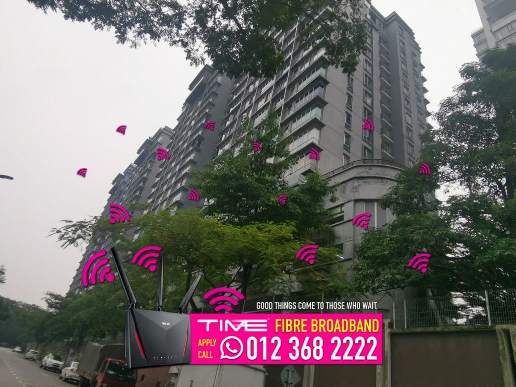 Menjalara 18 fibre optic broadband malaysia