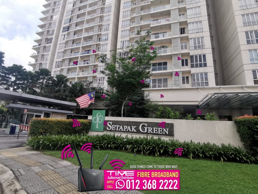 Setapak Green Condo best broadband price