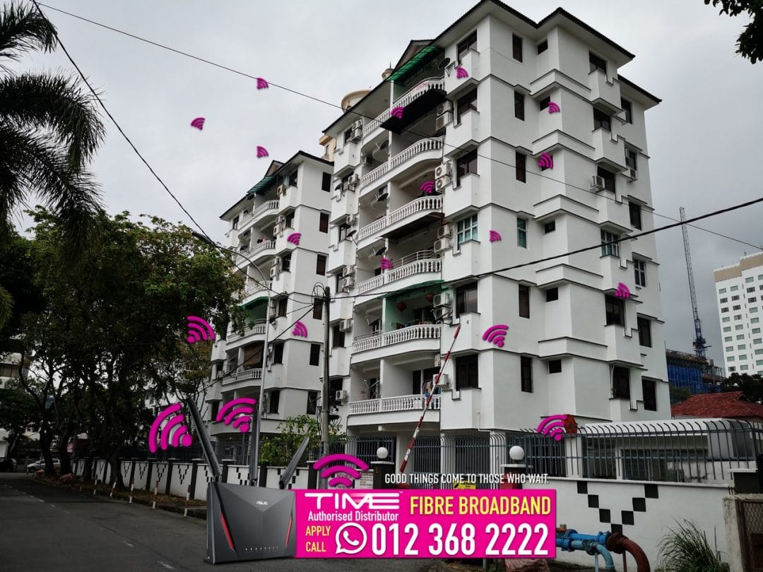 indahria apartment time coverage in penang
