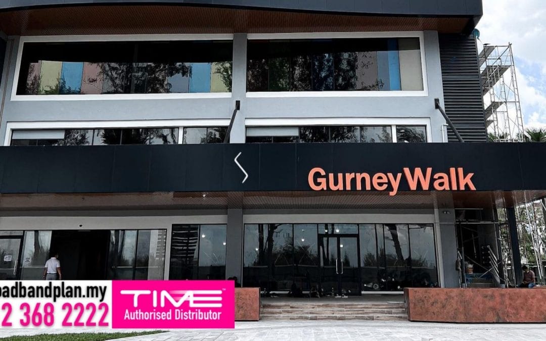 Fibre Business Broadband available Gurney Walk Business area at Menara Gurney Penang