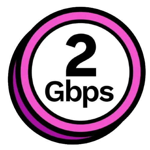 2Gbps Speed